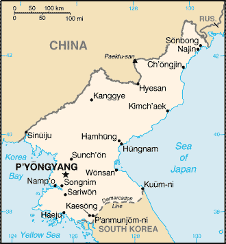 Climate information for Korea, North - Climate Zone